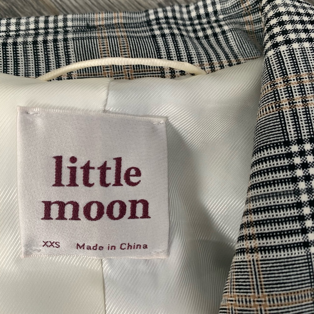 Aritzia suit plaid